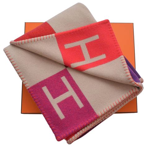 hermes blanket pink|hermes throw blanket etsy.